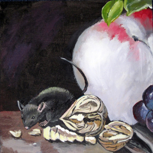 Stillleben mit Maus